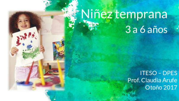 (PDF) Niñez temprana 3 a 6 años