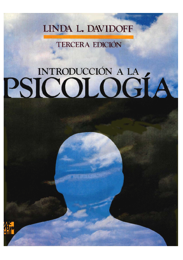 (PDF) Introduccion a la psicologia linda davidoff