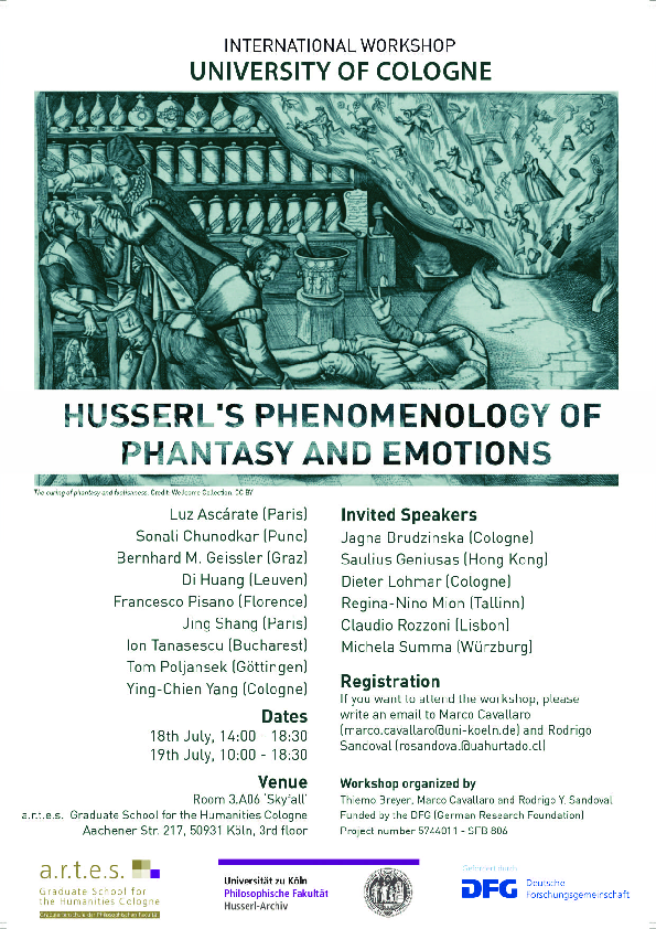 (PDF) Program of the workshop Husserl's Phenomenology of Phantasy and ...