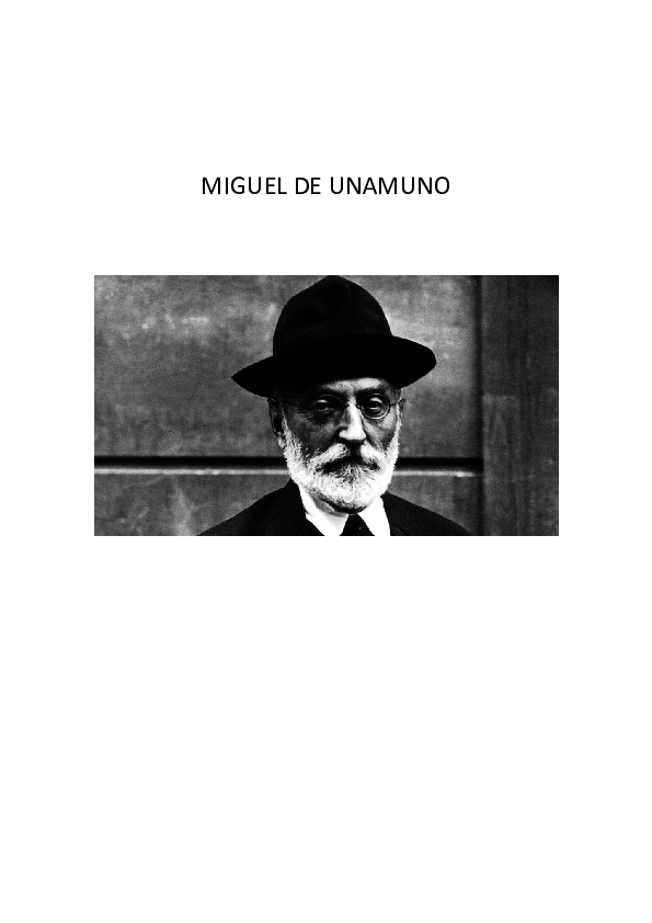 (PDF) Miguel de Unamuno Francesco Rizzo Academia.edu