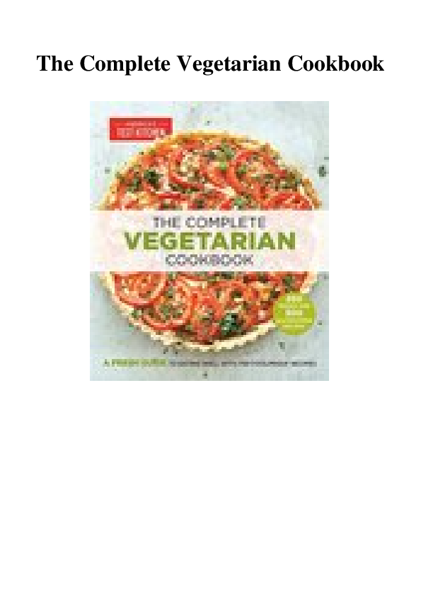 (PDF) The Complete Vegetarian Cookbook Linsey Doran Academia.edu