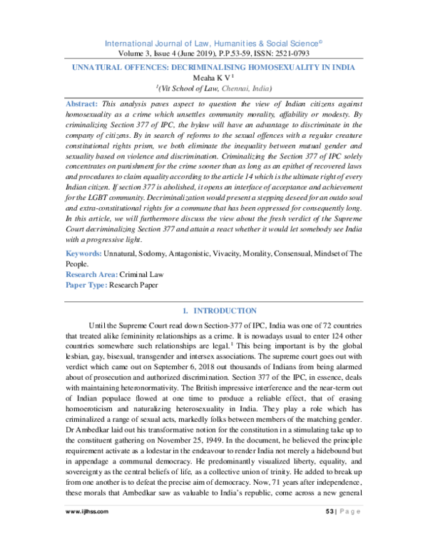 Unnatural offences essay 07 picture
