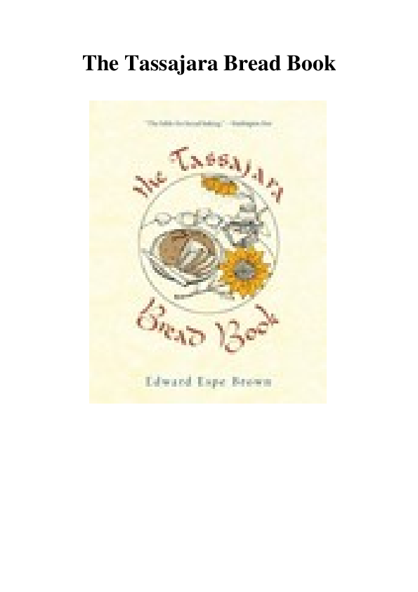 (PDF) The Tassajara Bread Book Phuong Garrity Academia.edu