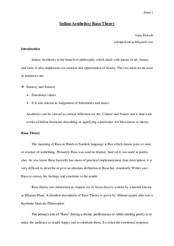 Indian aesthetics pdf picture