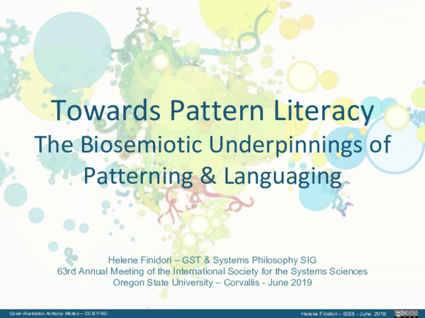 (PDF) Towards Pattern Literacy - The Biosemiotic Underpinnings of ...