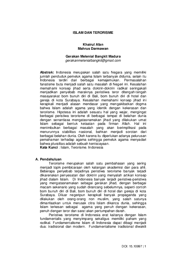 31 Kata Kata Bijak Islam Bukan Teroris Kata Mutiara