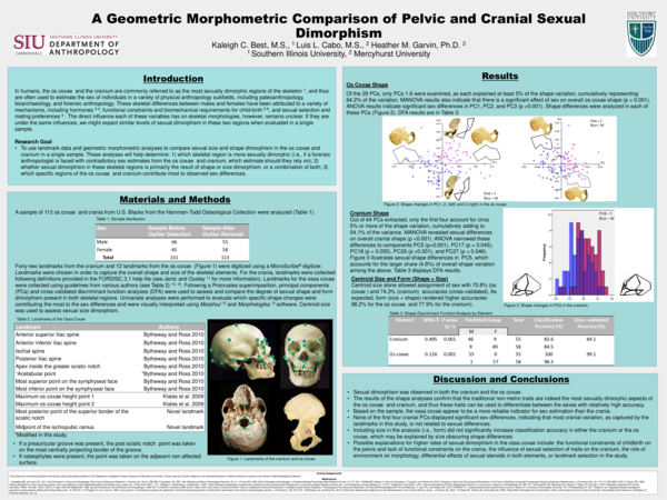 (PDF) A Geometric Morphometric Comparison of Pelvic and Cranial Sexual ...