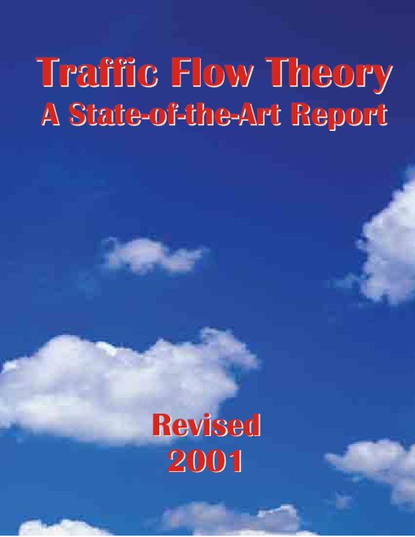 PDF) Traffic Flow Theory: A State-of-the-Art Report