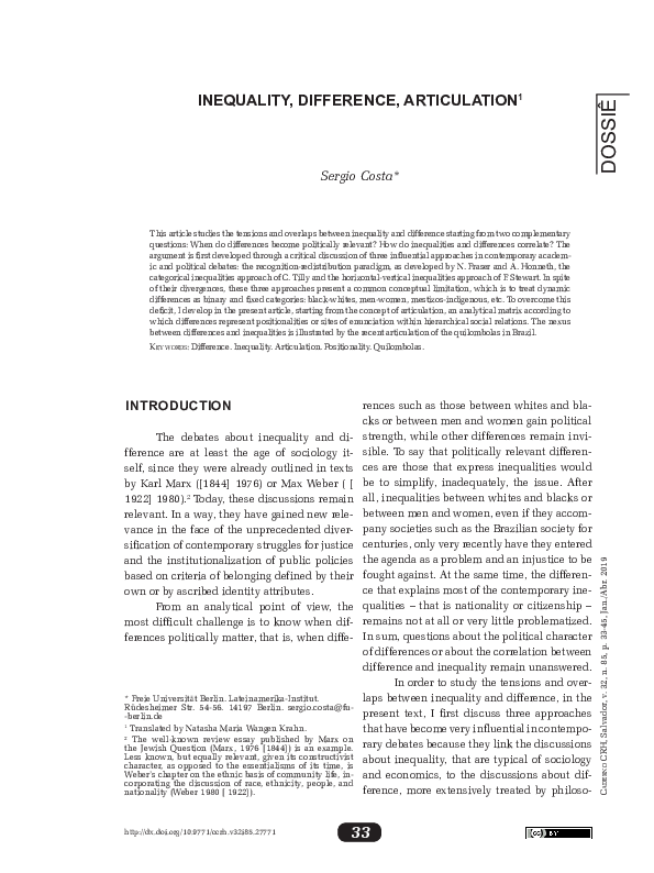 Essay about inequality in society image