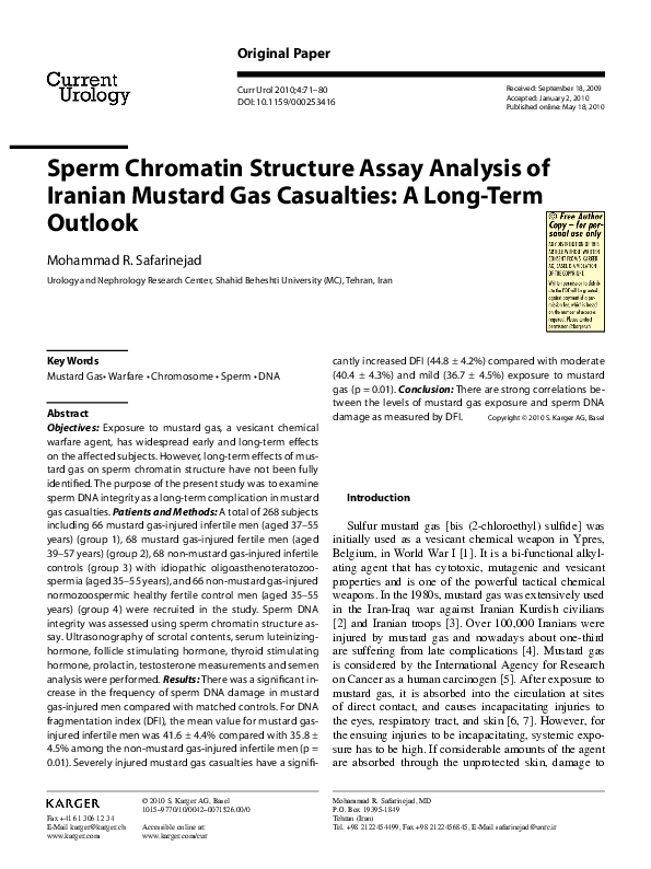 Mustard gas essay 06 picture