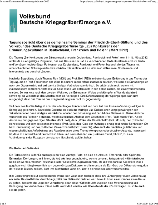 Pdf Zur Konkurrenz Der Erinnerungskulturen In Deutschland