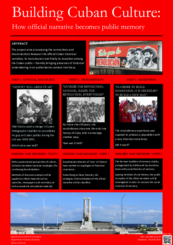 (PDF) Building Cuban Culture: How official narrative becomes public memory