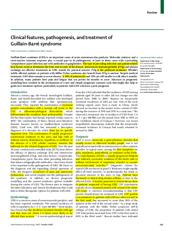 Medical syndrome examples picture