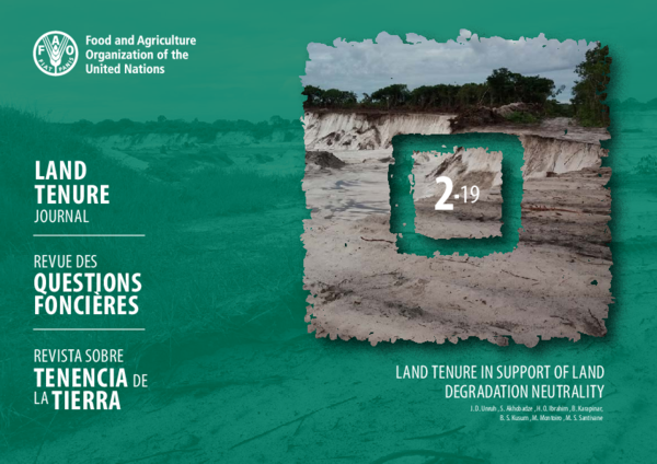 (PDF) LAND TENURE IN SUPPORT OF LAND DEGRADATION NEUTRALITY 2 19