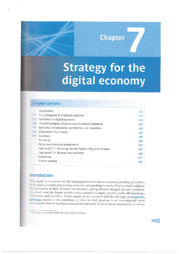 (PDF) Strategy in the Digital Economy Tanya SammutBonnici Academia.edu