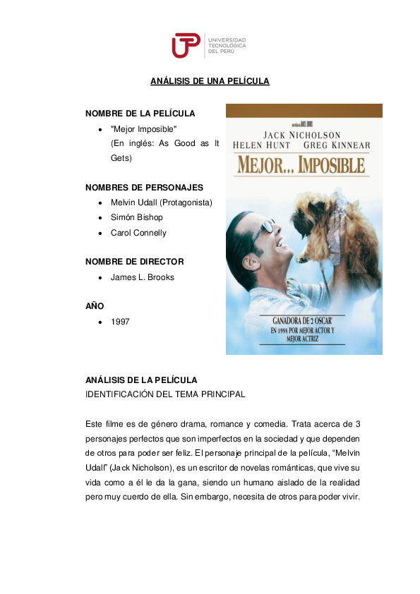 As good as it gets worksheet answers image