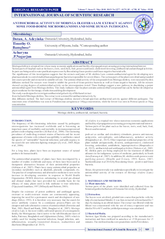 Background of the study about moringa oleifera picture