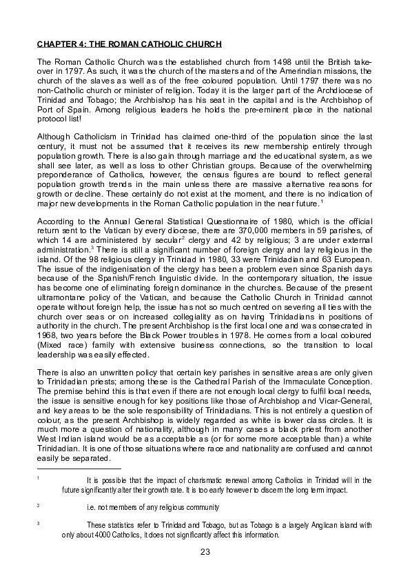 Trinidadian mentality image