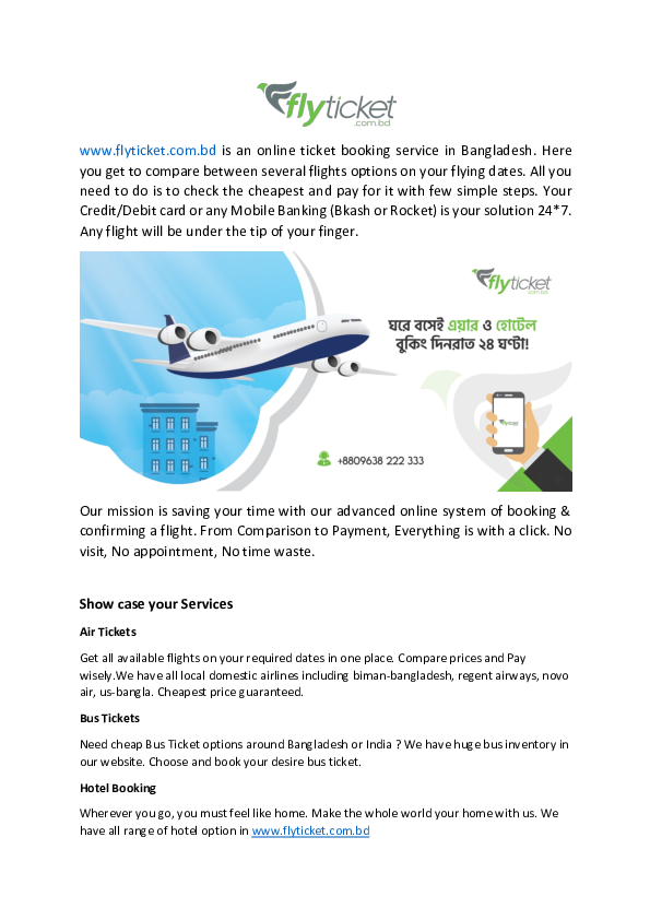 (PDF) Online Air Ticket Booking BD Air ticket Bangladesh Academia.edu