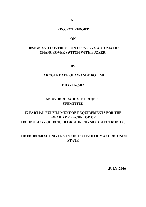(DOC) Projector