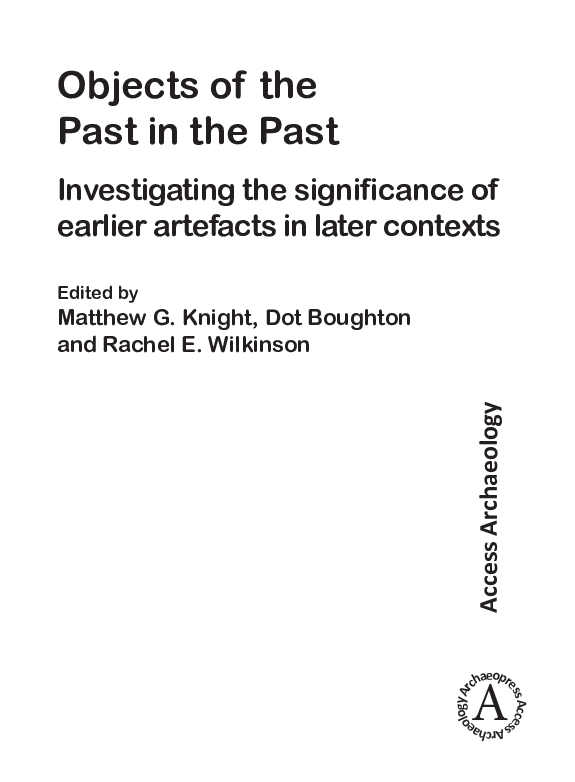 (PDF) Iron Age Antiques Assessing the functions of old objects in