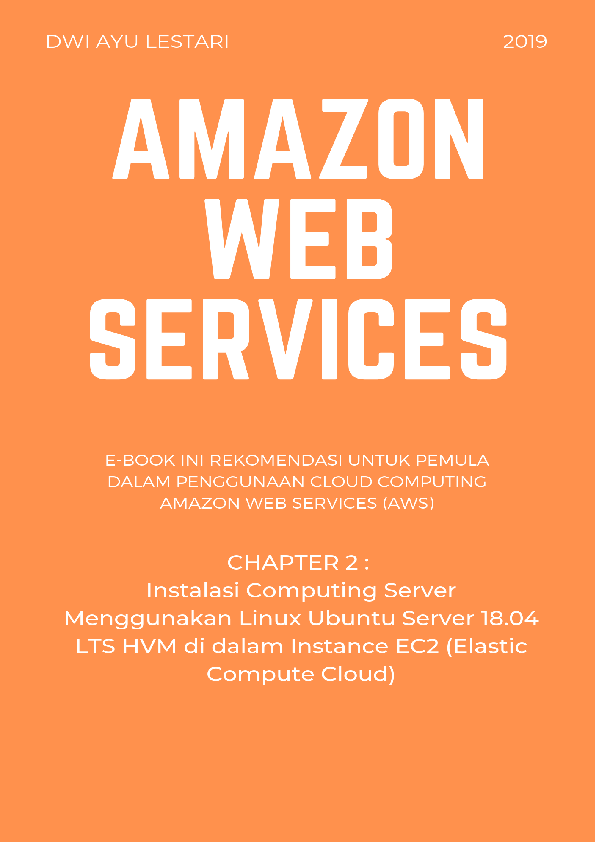 (PDF) Amazon Web Services (AWS) - Instalasi Computing Server ...