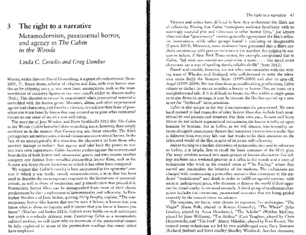 Description of a cabin in the woods image