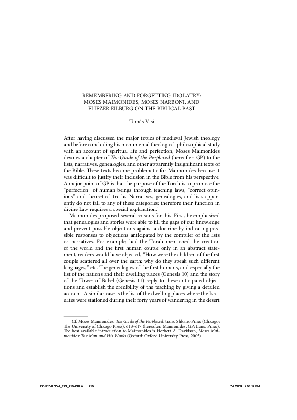 Maimonides' 13 principles picture