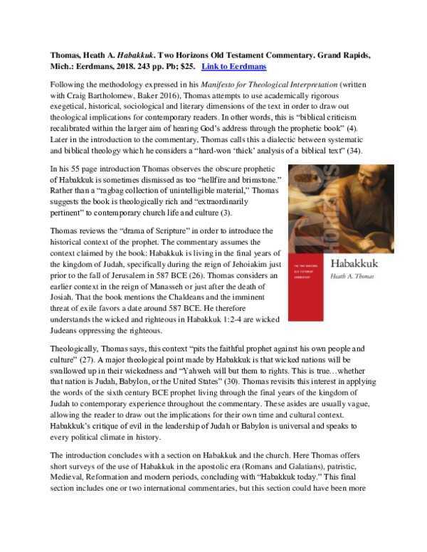 Essays on habakkuk 07 image