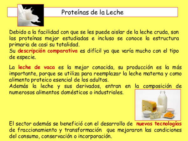 (PDF) Proteínas de la Leche