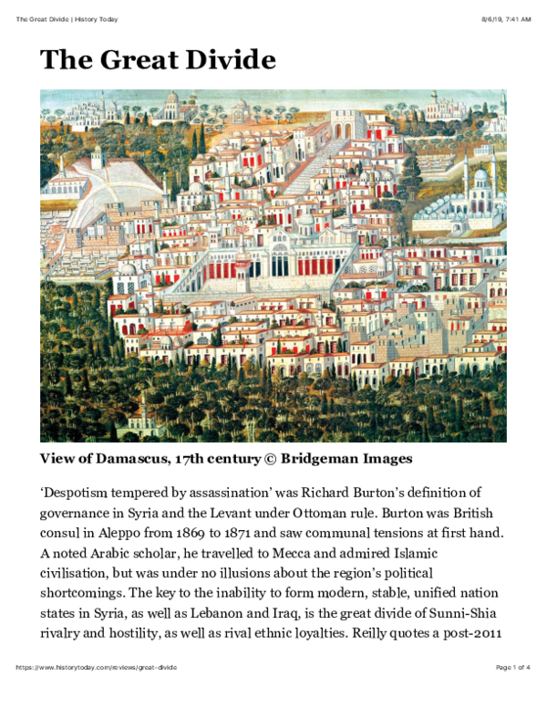  pdf history today review of fragile nation shattered land the