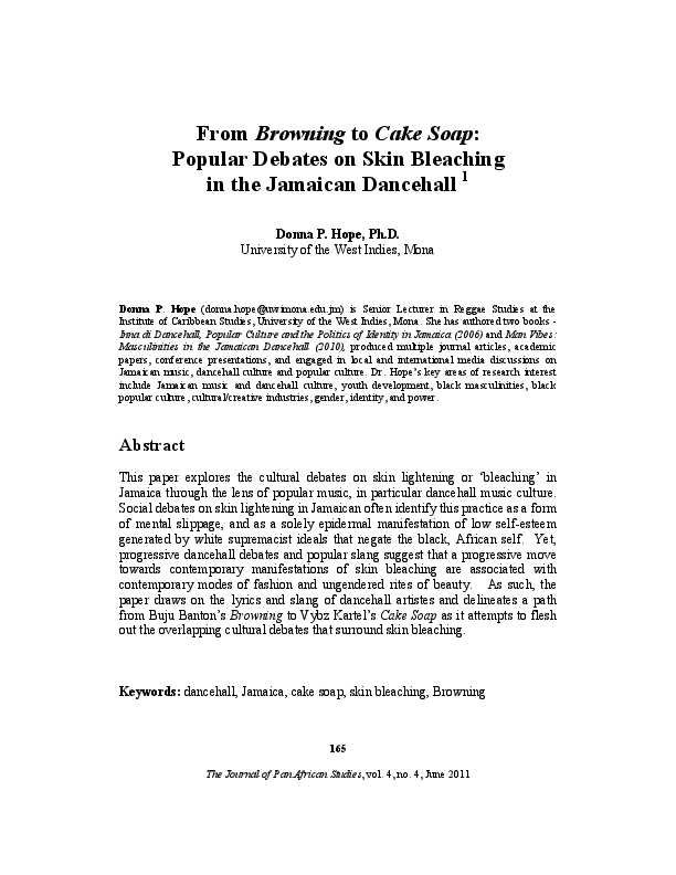 Colourism and skin bleaching picture