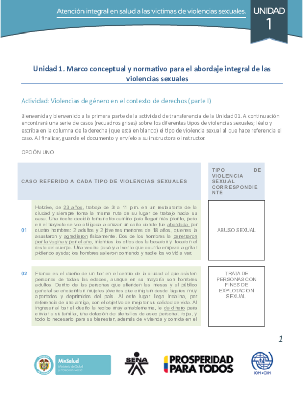 (DOC) Unidad 1. Marco conceptual y normativo para el abordaje integral ...