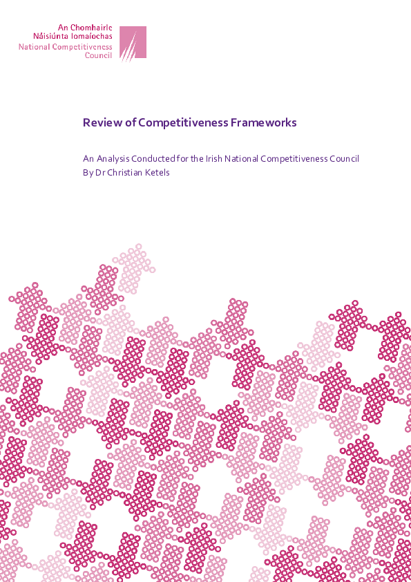 (PDF) Review of Competitiveness Frameworks