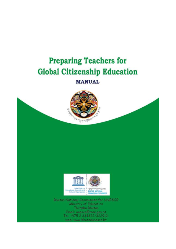 (PDF) Training manual for Preparing Teachers for Global Citizenship ...