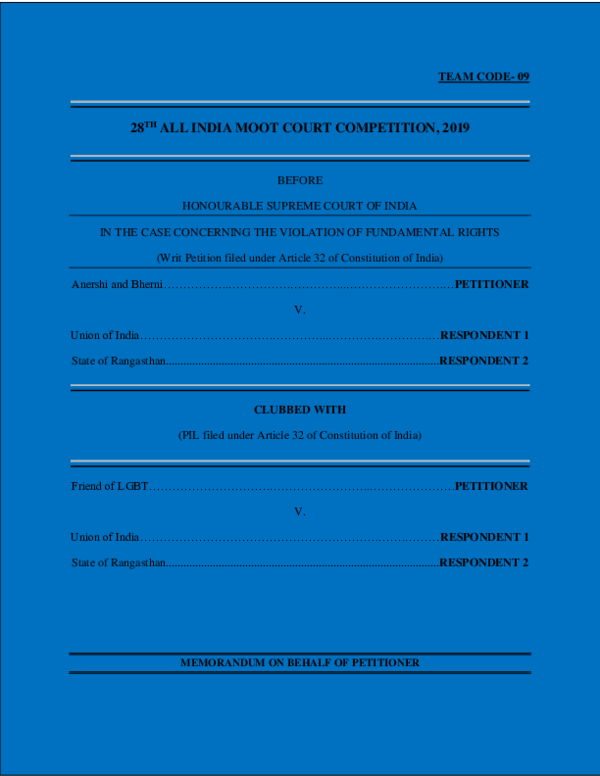 writ petition under article 32