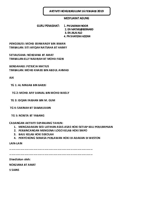 Doc Ajk Tertinggi Hoki Saufi Anuar Academia Edu