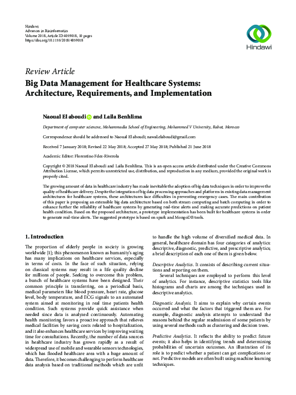 (PDF) Healthcare-review