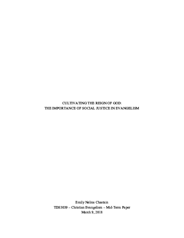 Evangelism examples picture