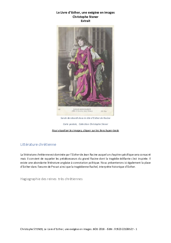(PDF) Esther by Jean Racine