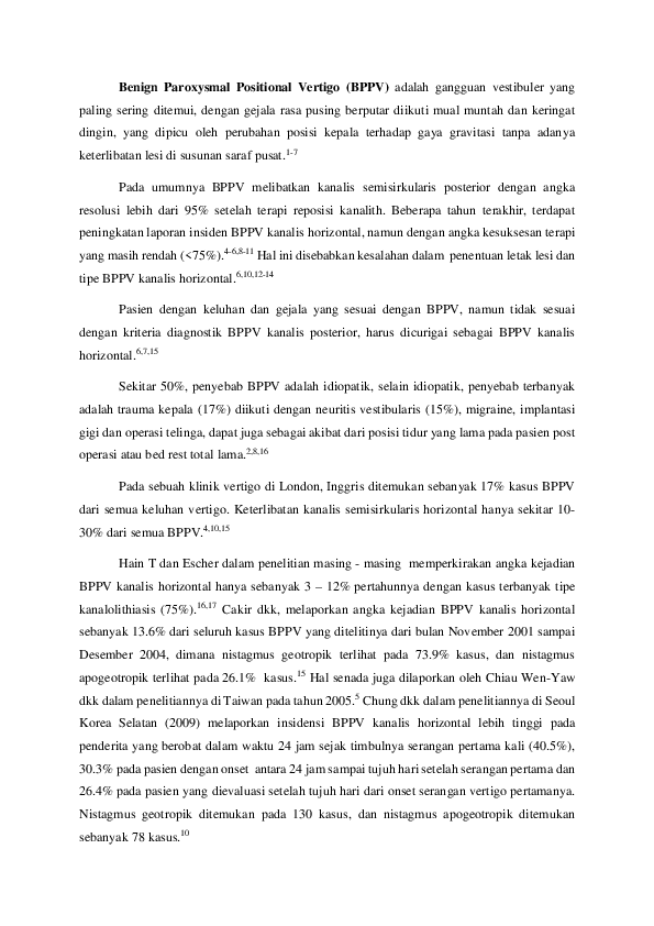 (DOC) BPPV