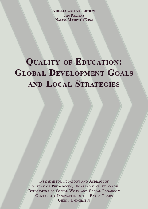 Pdf Education For Sustainable Development And Preschool Teachers