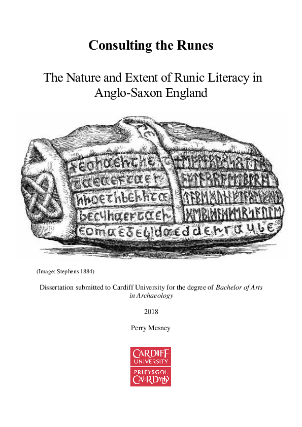 (PDF) Consulting the Runes: The Nature and Extent of Runic Literacy in ...
