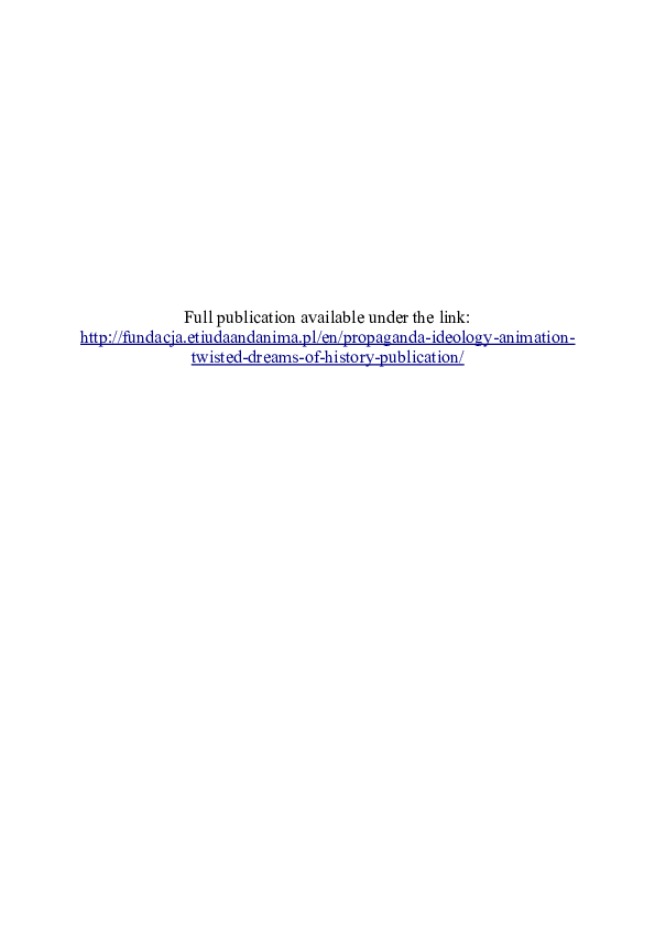 (PDF) Introduction (Propaganda, Ideology, Animation)