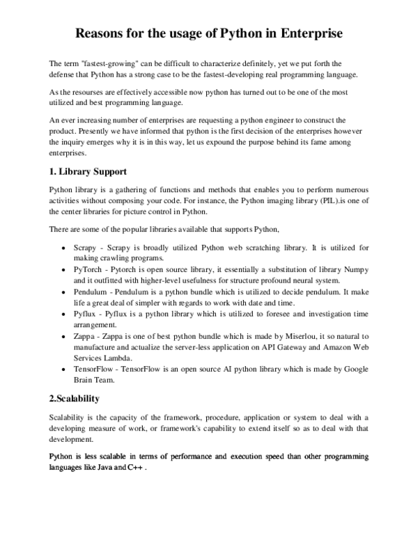 (DOC) Python