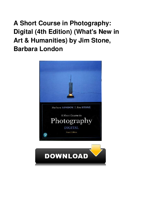 A Short Course In Digital Photography digitalpictures