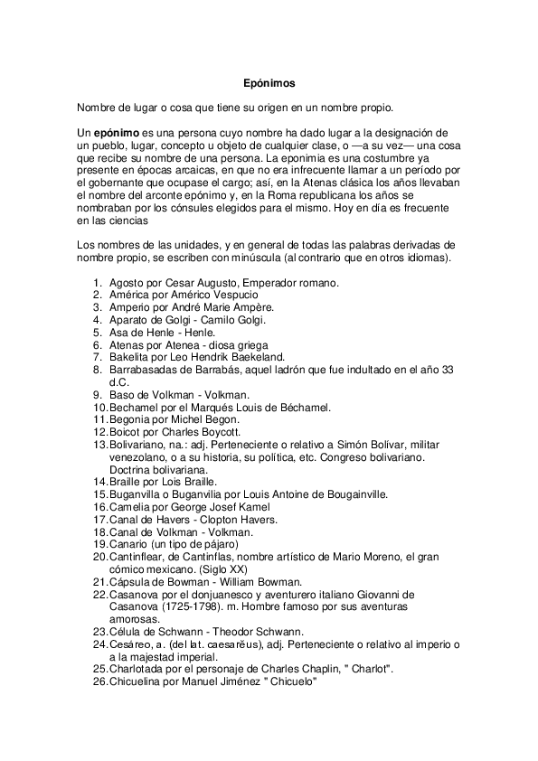 (DOC) Epónimos