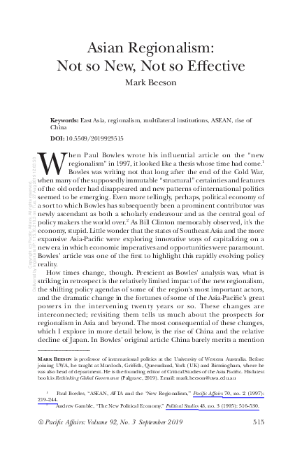 What is asian regionalism ppt image