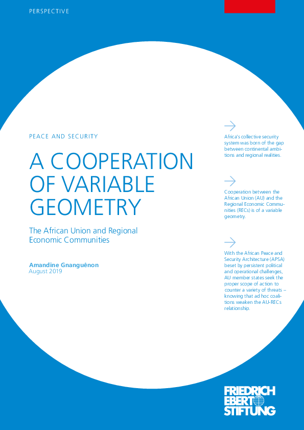 (PDF) A COOPERATION OF VARIABLE GEOMETRY The African Union and Regional ...