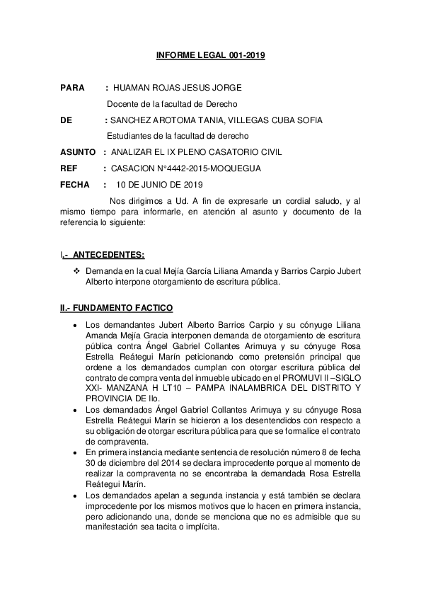 (DOC) Análisis factico